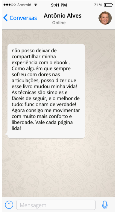 Diga Adeus AS DORES NAS ARTICULAÇÕES  — imagem 6